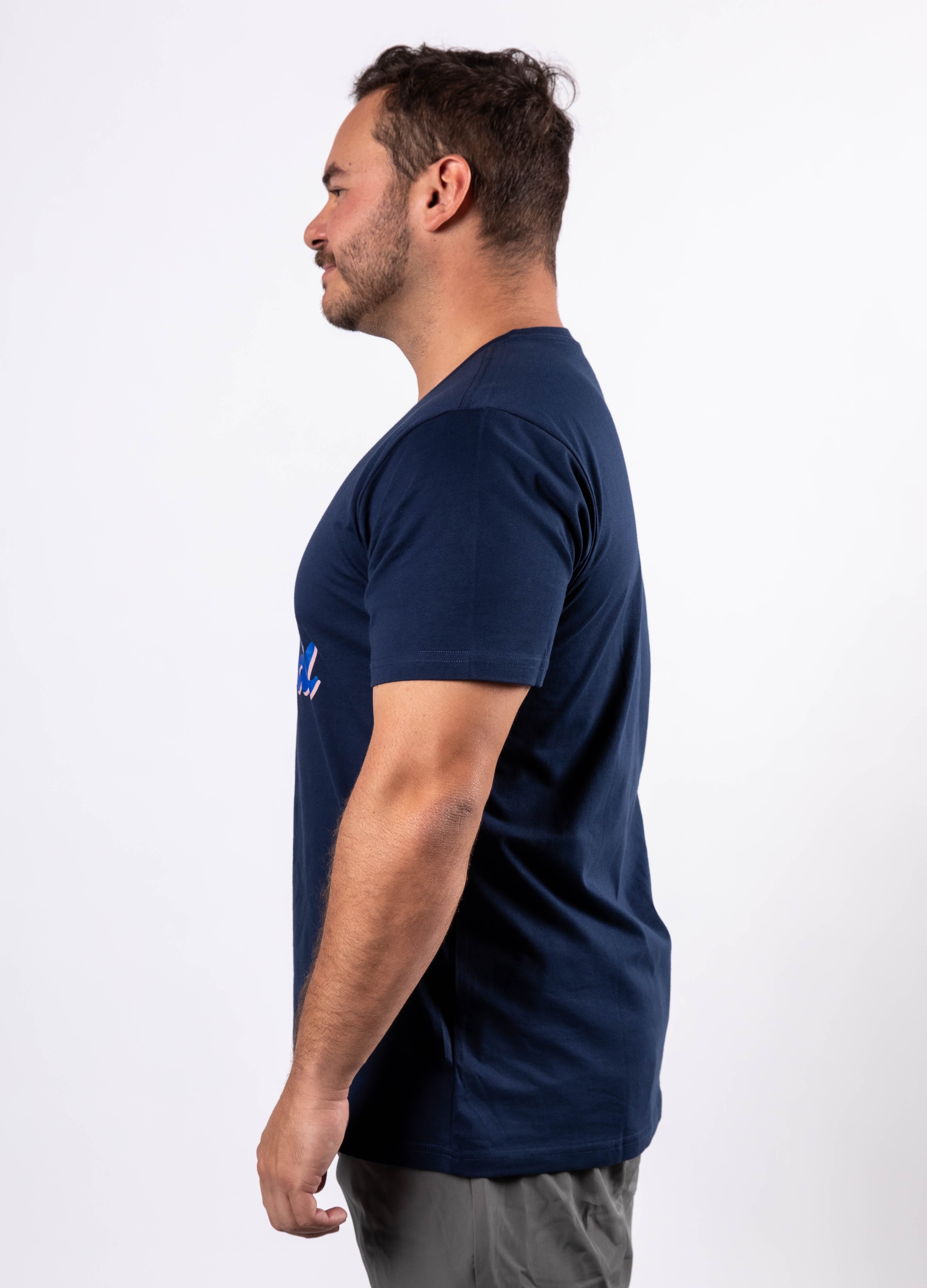 Retro Navy T-Shirt