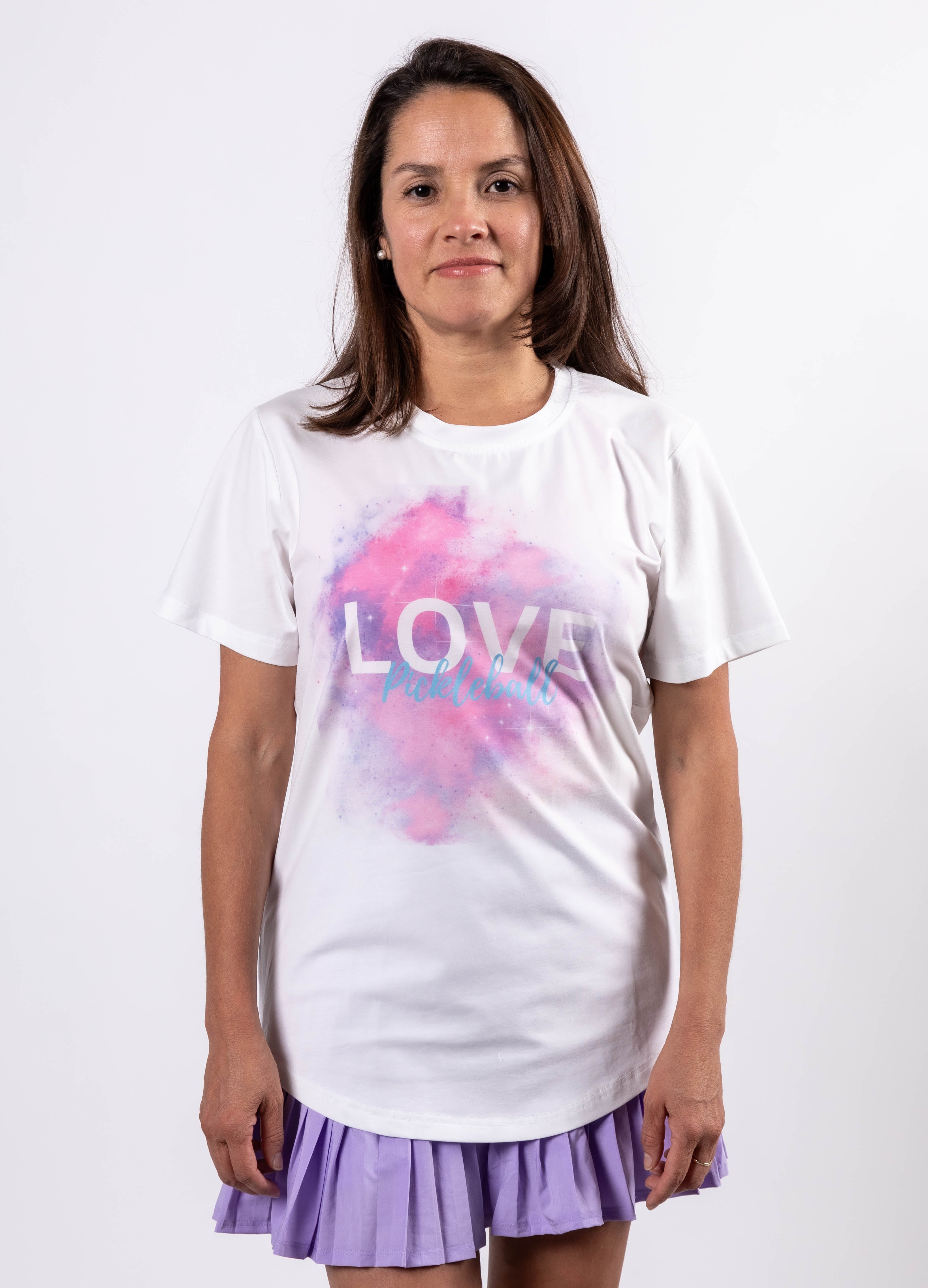 Starburst White Womans T-Shirt