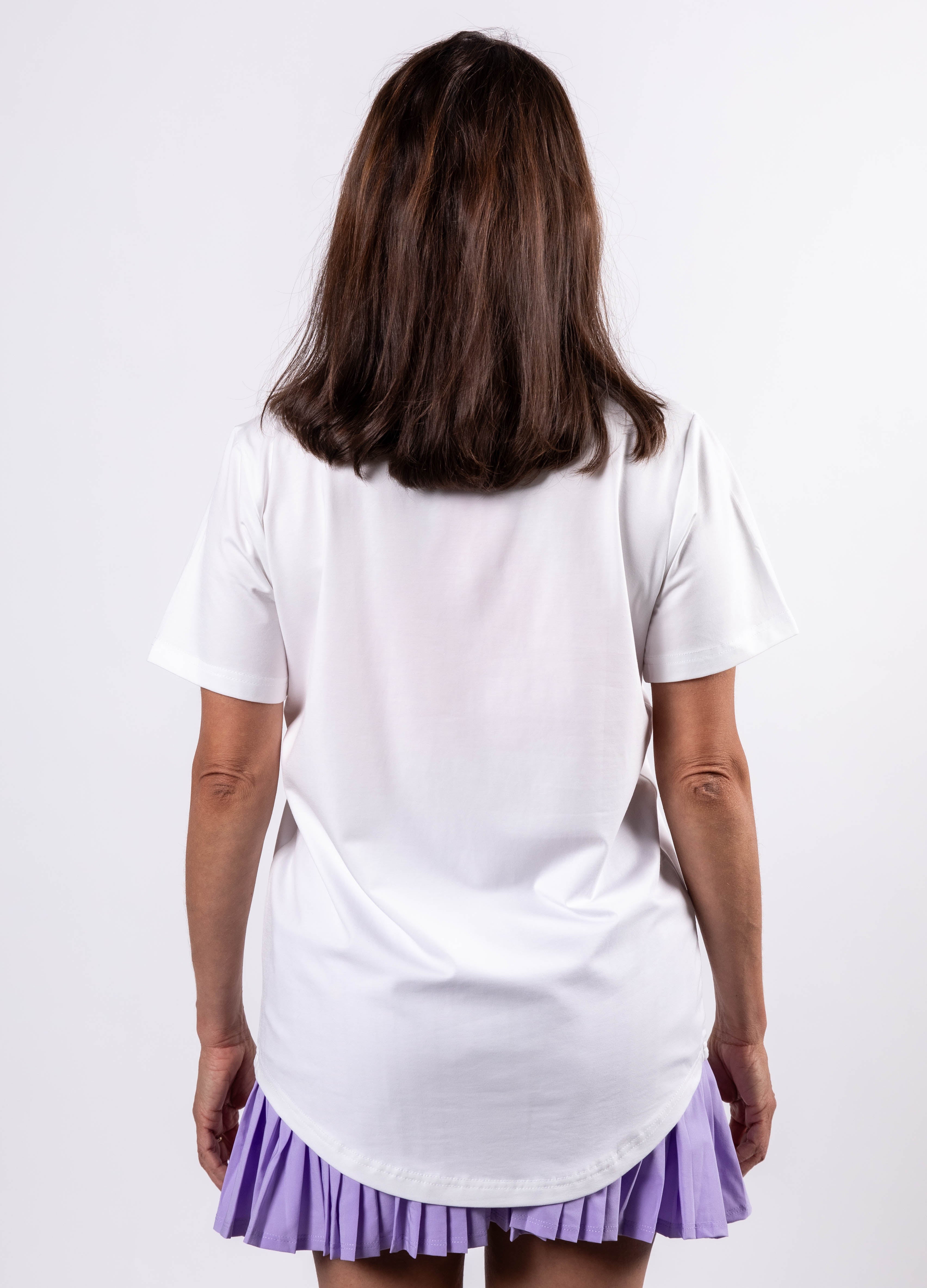 Starburst White Womans T-Shirt