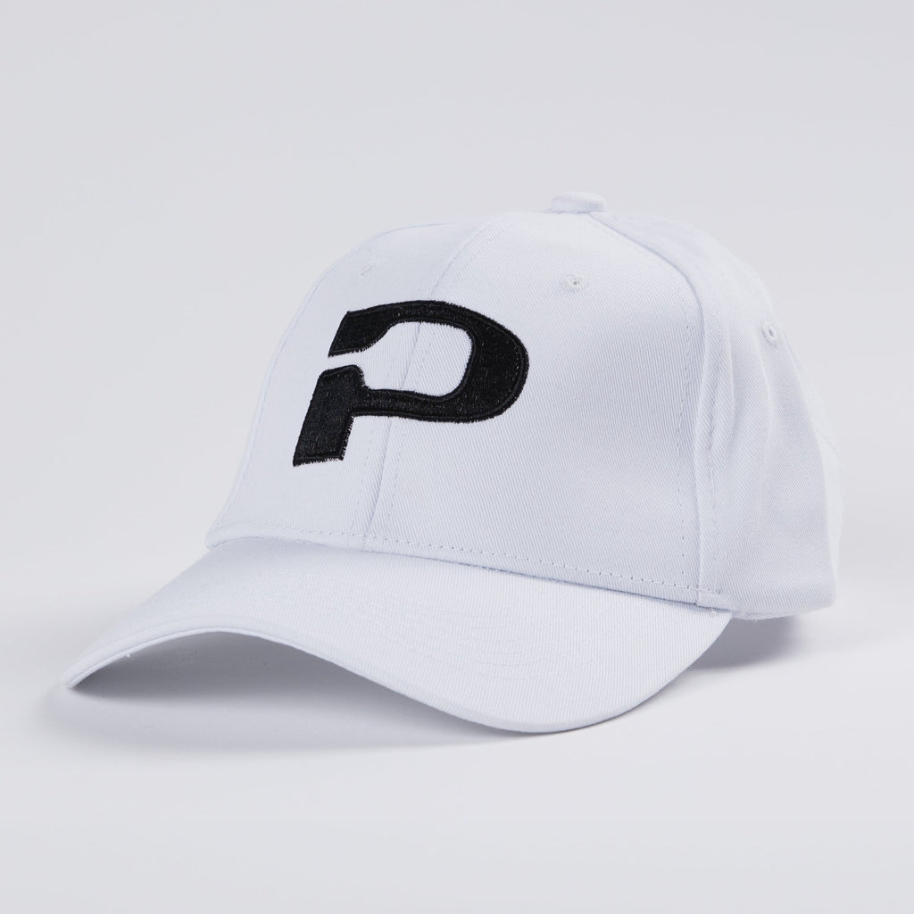 White Cap with Black logo