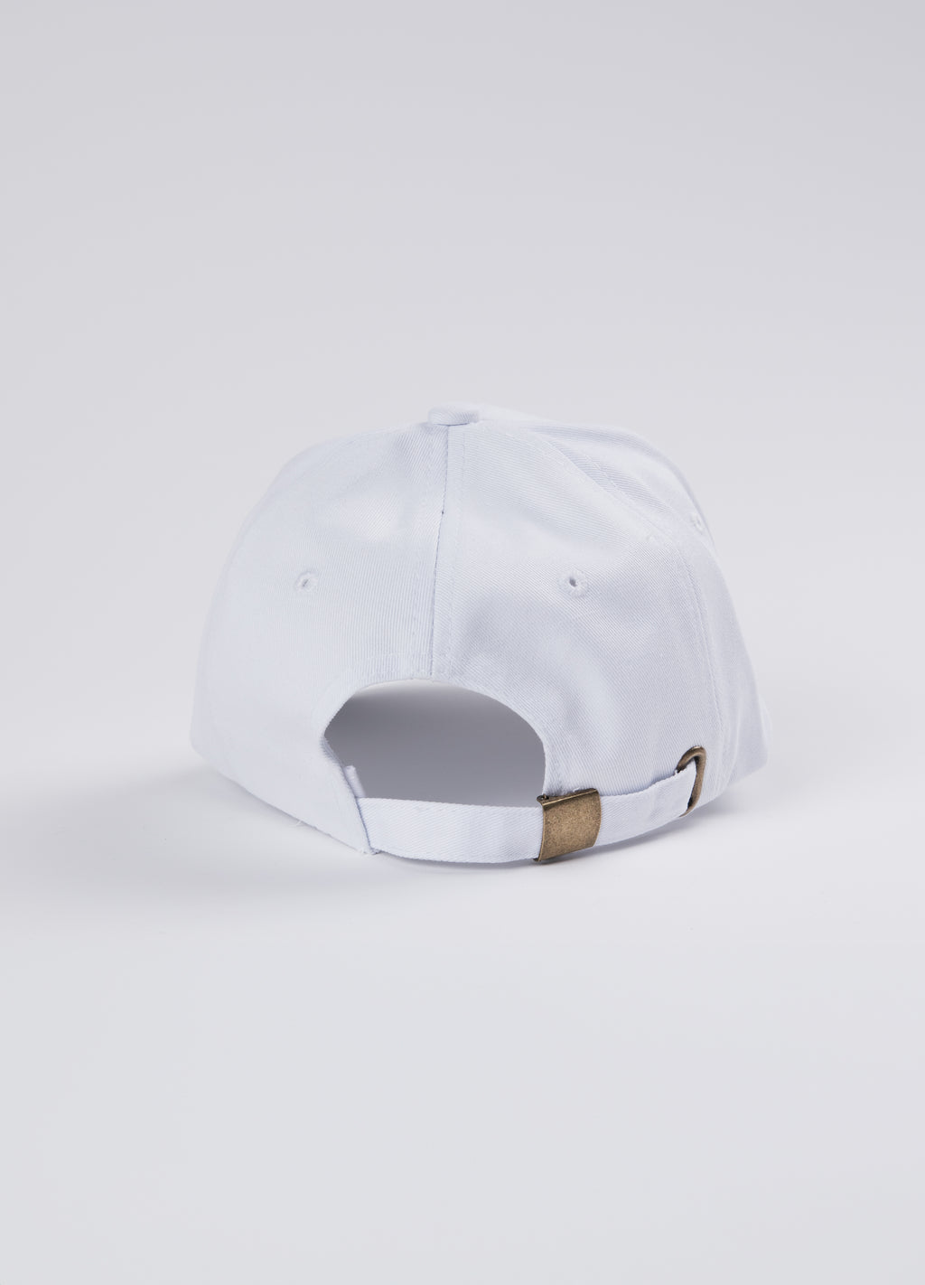 White Cap with Black logo