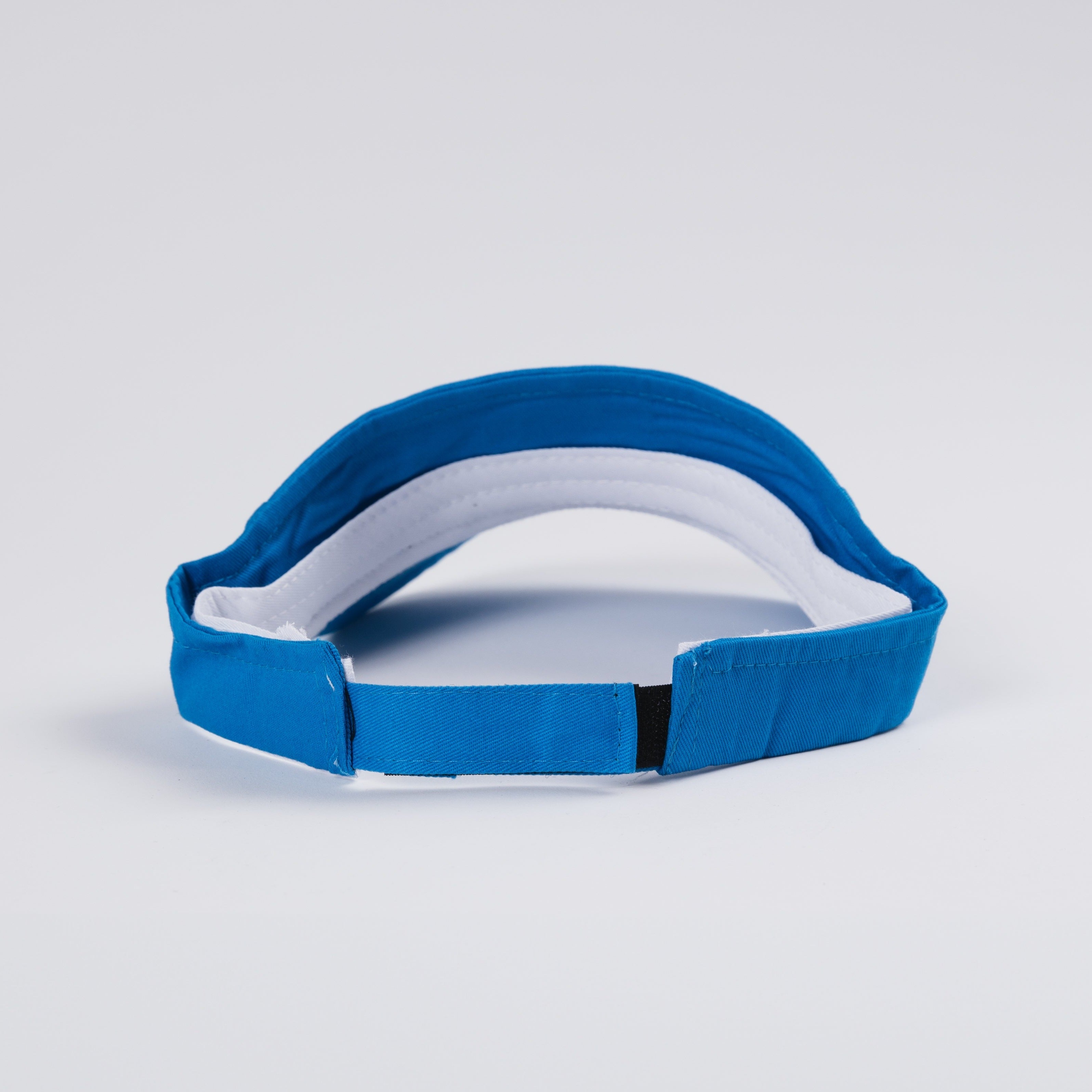 True Blue Visor with Lime Green  Logo