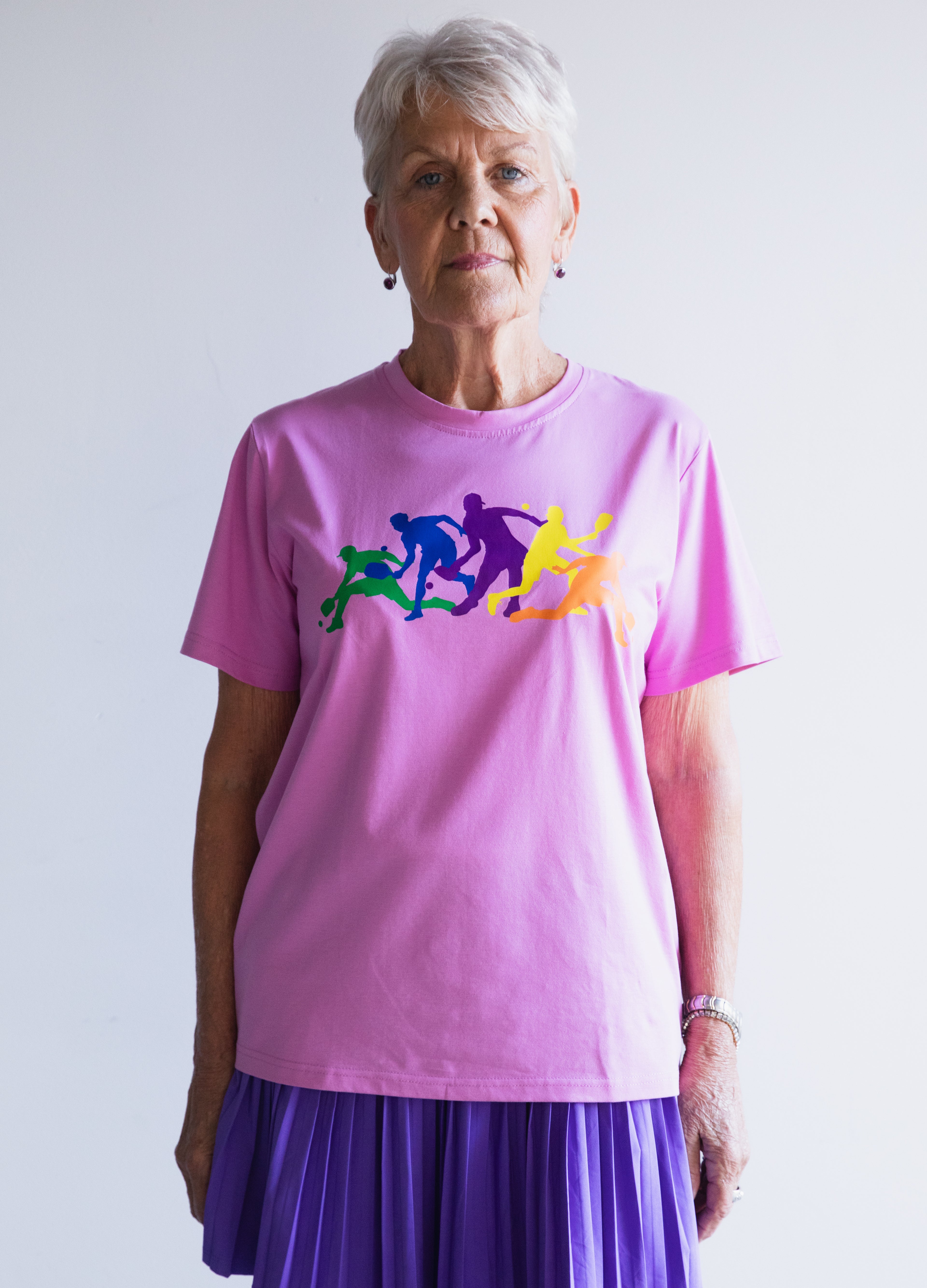 Crew neck- Pink Community T