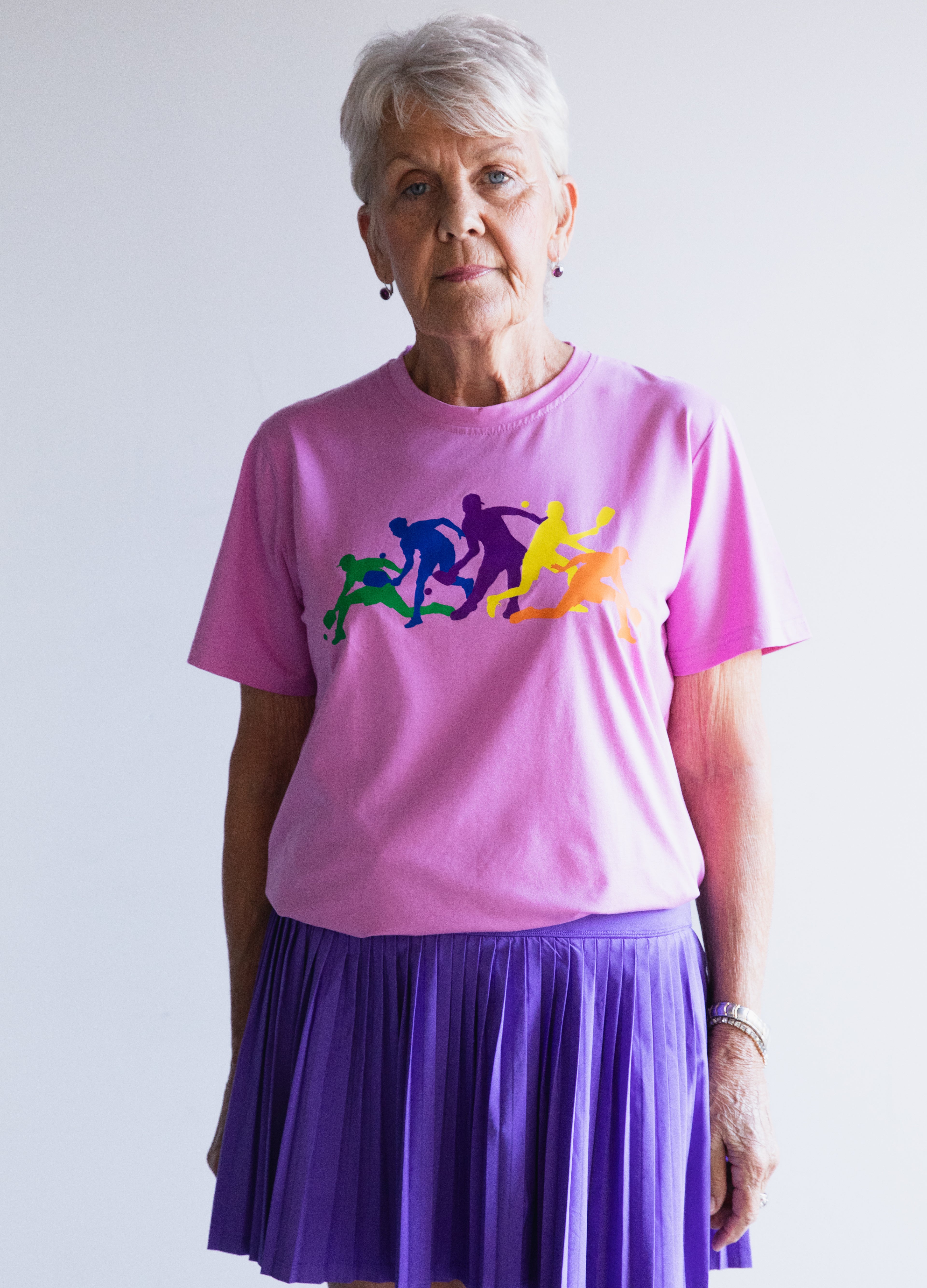 Crew neck- Pink Community T