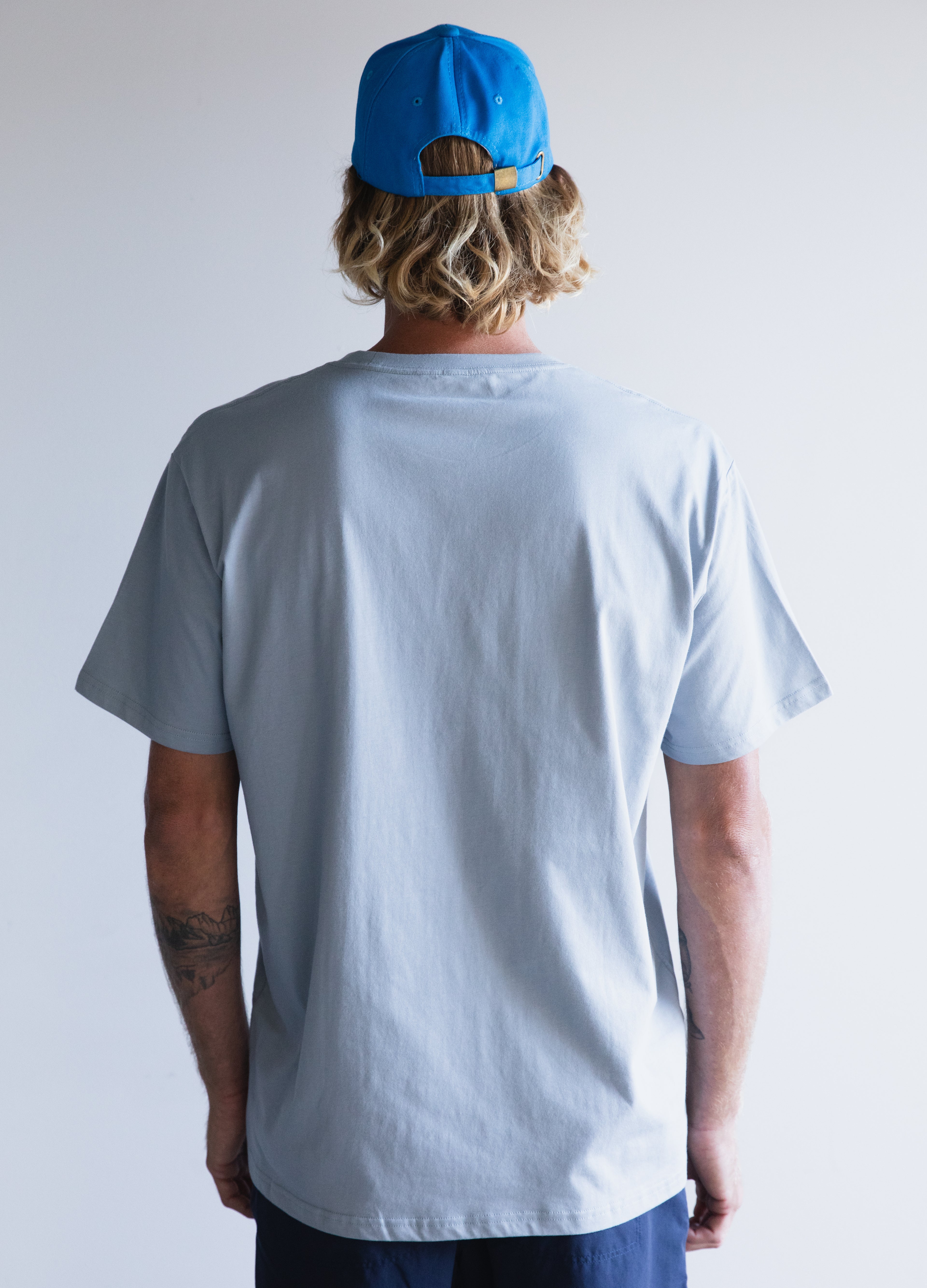 All Cotton Spectrum Smash Tee – Mist Grey