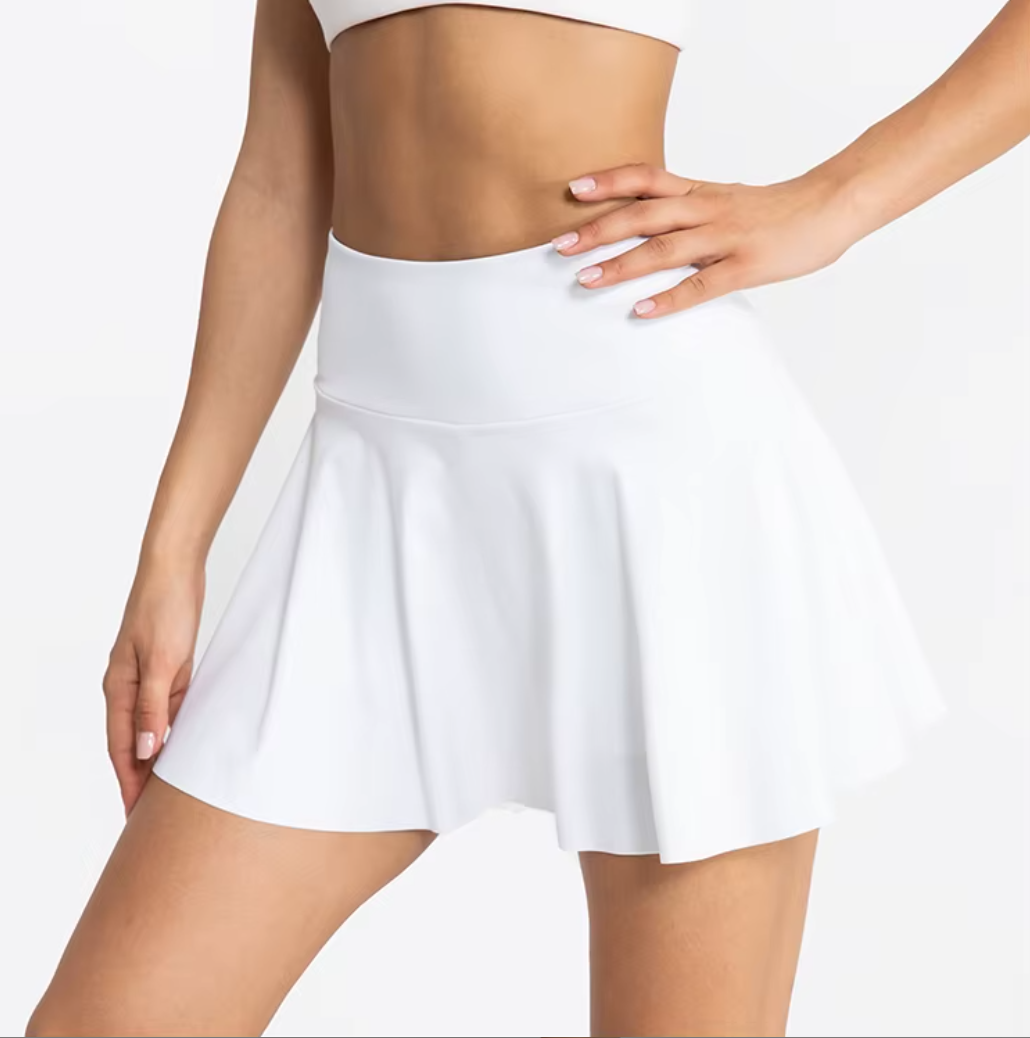 Plain Waisted Skorts