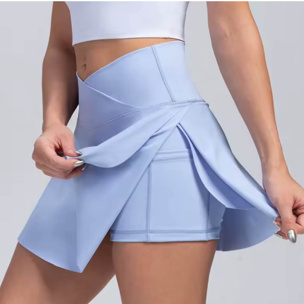 v-waisted Skorts