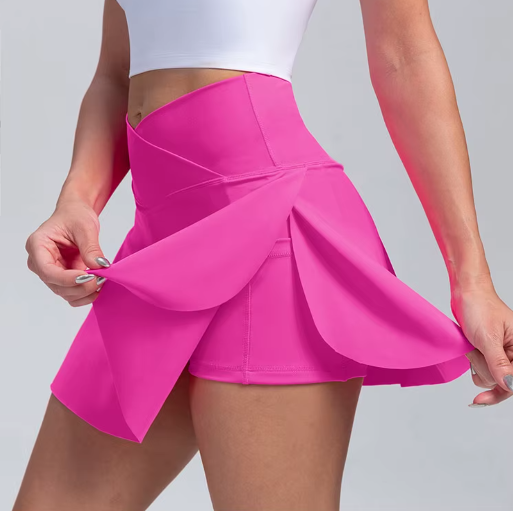 v-waisted Skorts