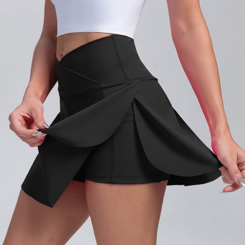 v-waisted Skorts