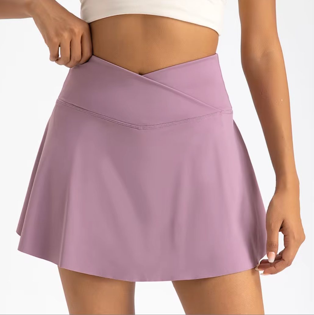 v-waisted Skorts