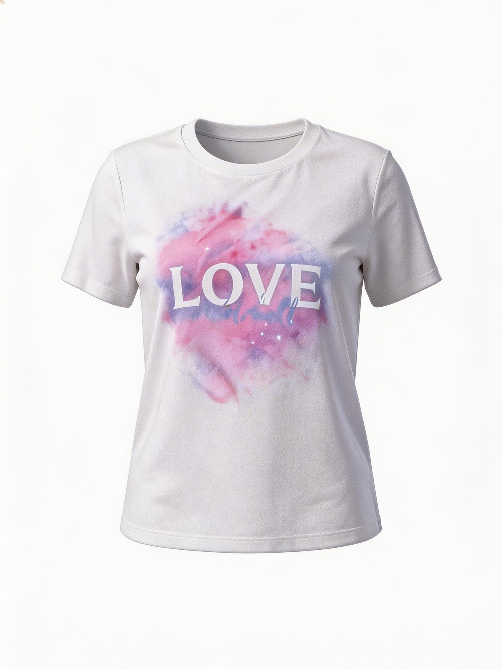 Starburst White Womans T-Shirt