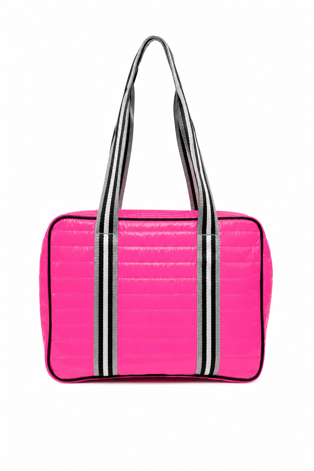 PREMIUM Hot Pink Puffer Court -to- Cafe bag