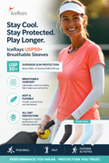 IceRays Cooling Sleeve set SPF 50+